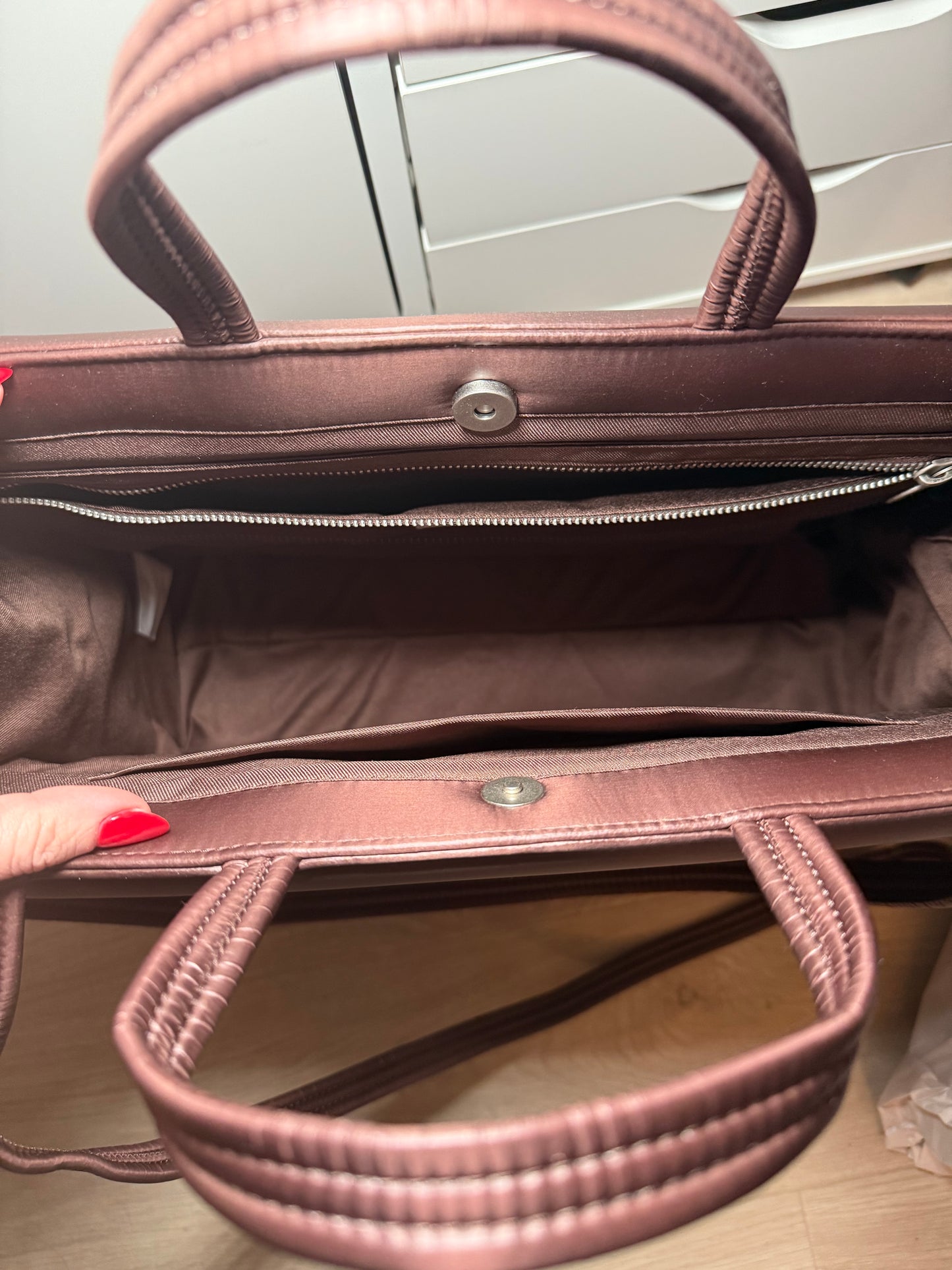 Authentic Telfar Large Puff Shopper – Chocolate