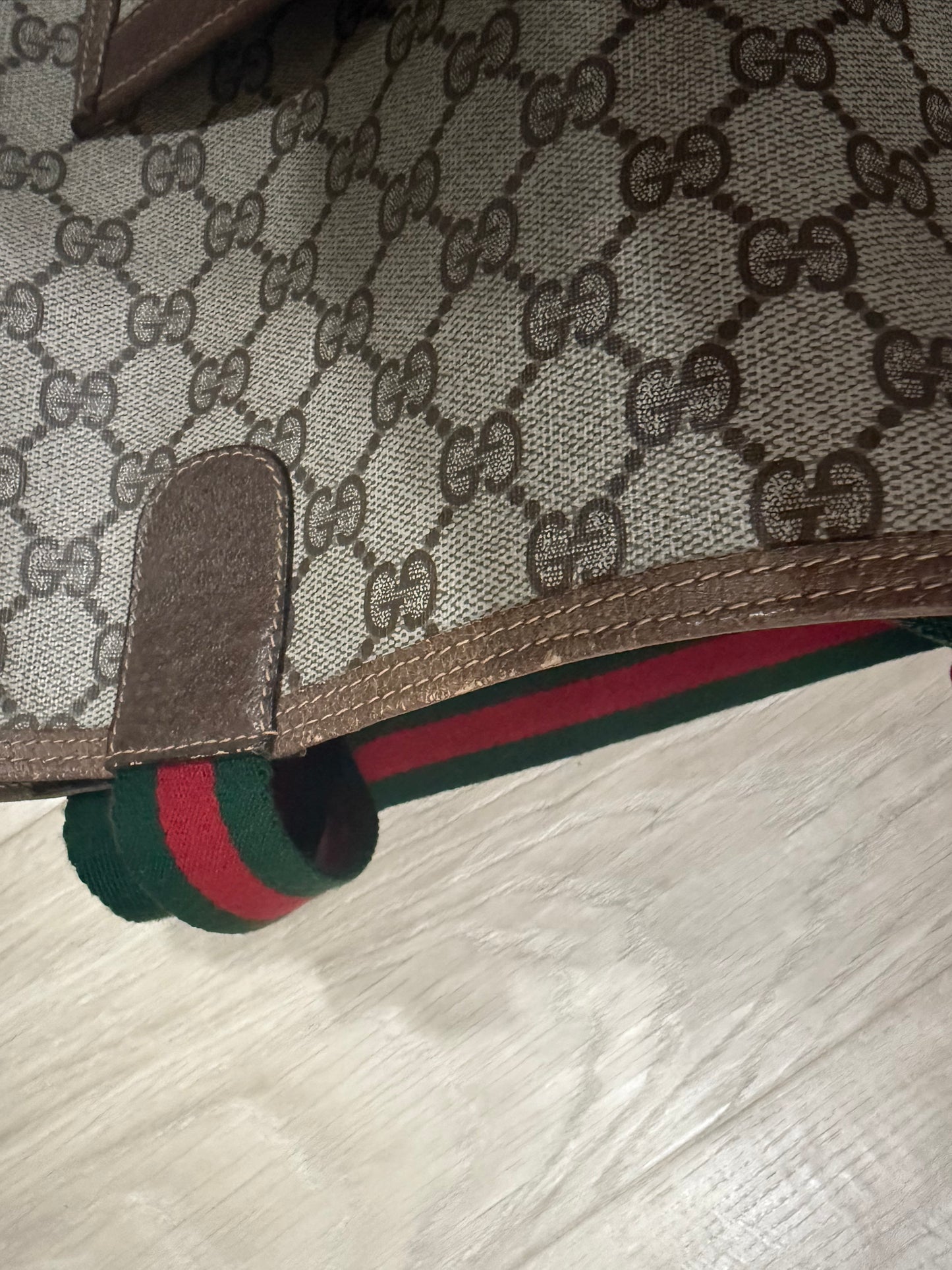 Gucci GG Sherry Line Tote, Vintage, Amazing Condition