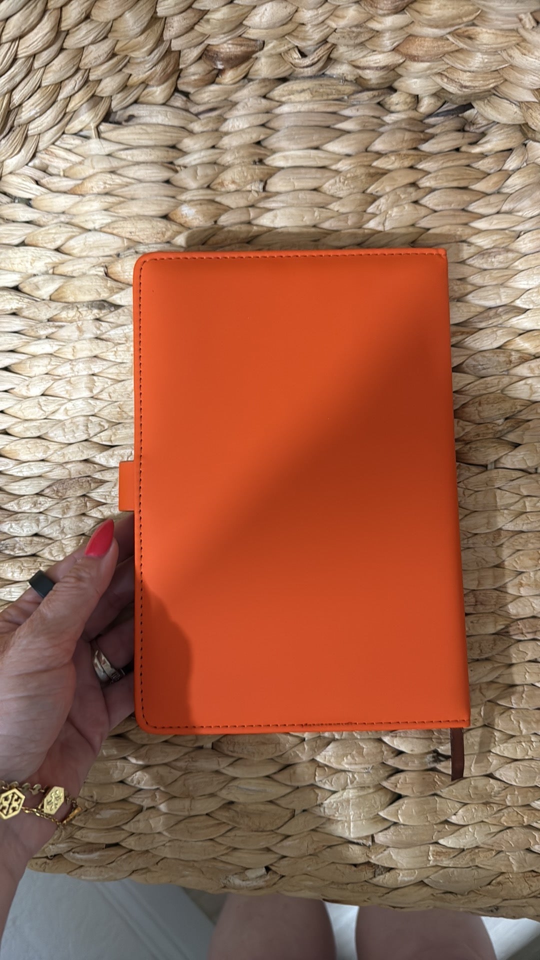 Hermès Novelty VIP Notebook/Agenda Cover Orange Rare, Authentic GWP