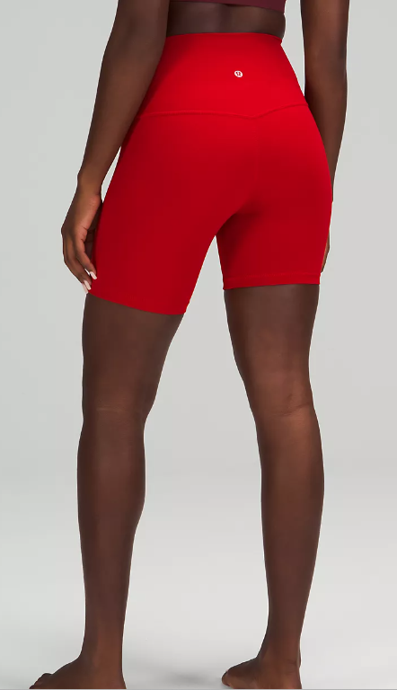 Align HR Short 6" - Dark Red