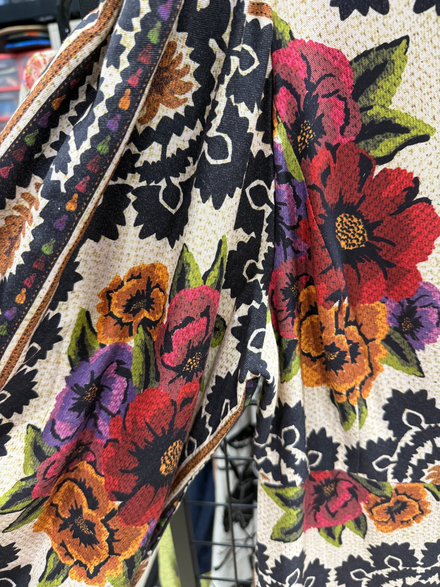 FARM Rio Flower Tapestry Maxi Dress – Size L