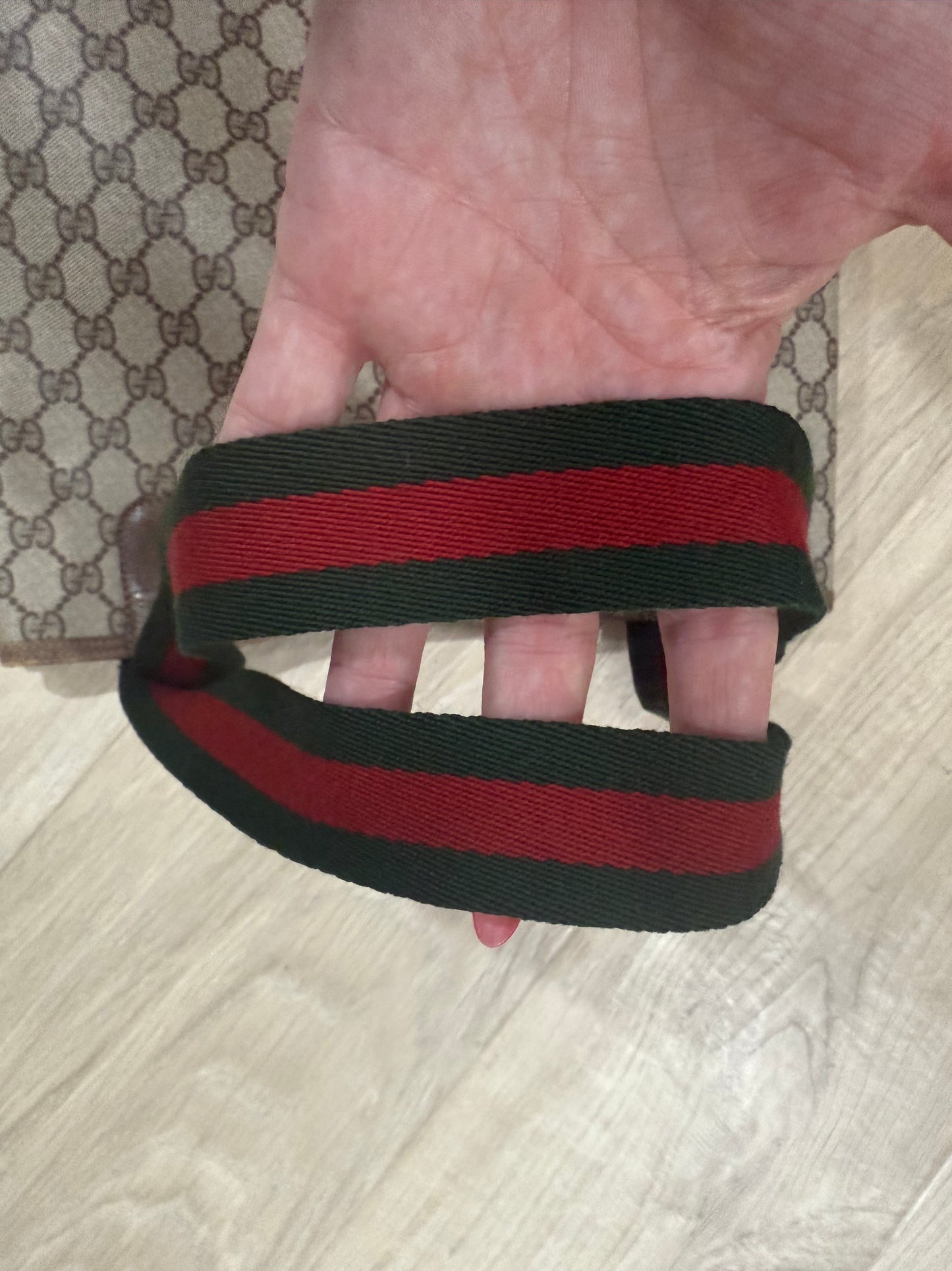 Gucci GG Sherry Line Tote, Vintage, Amazing Condition