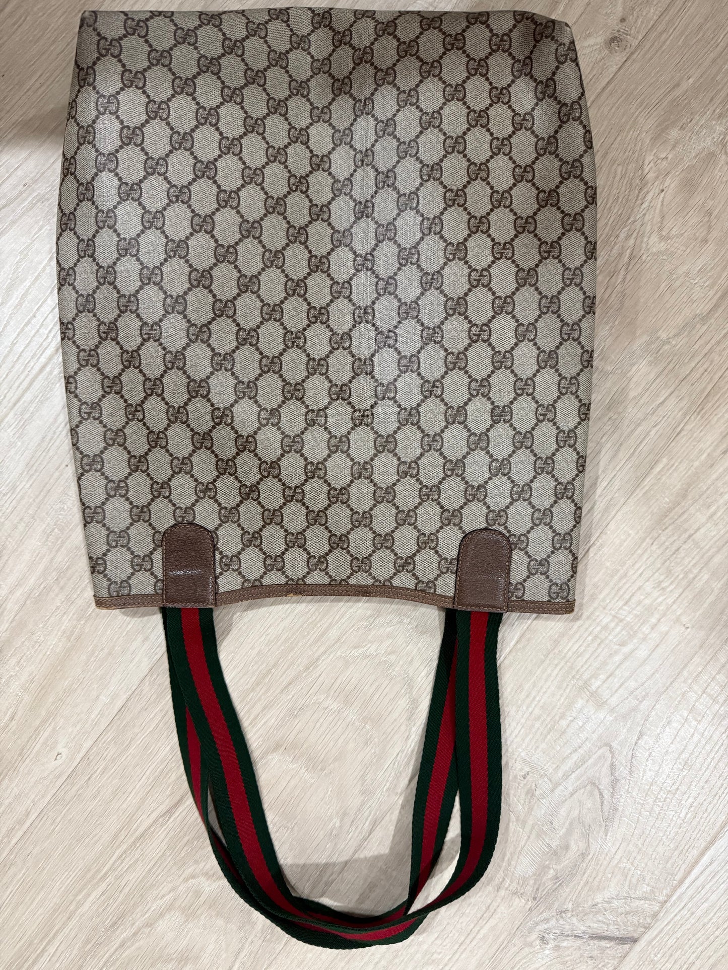 Gucci GG Sherry Line Tote, Vintage, Amazing Condition