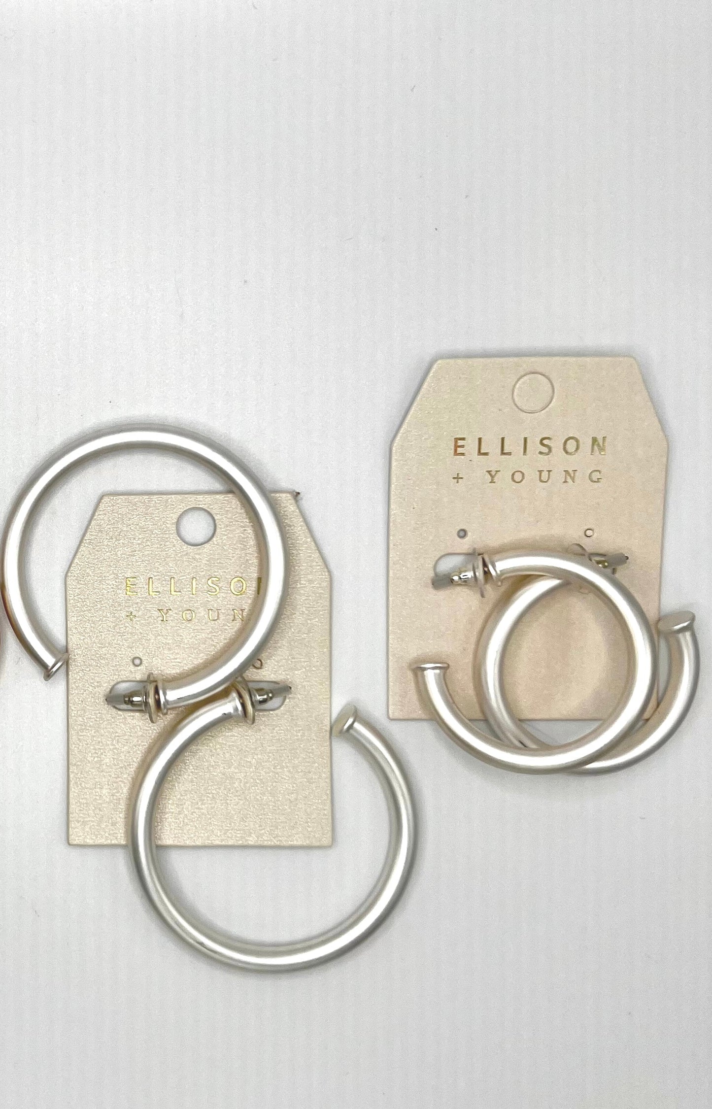 LIGHTWEIGHT TUBE EARRINGS