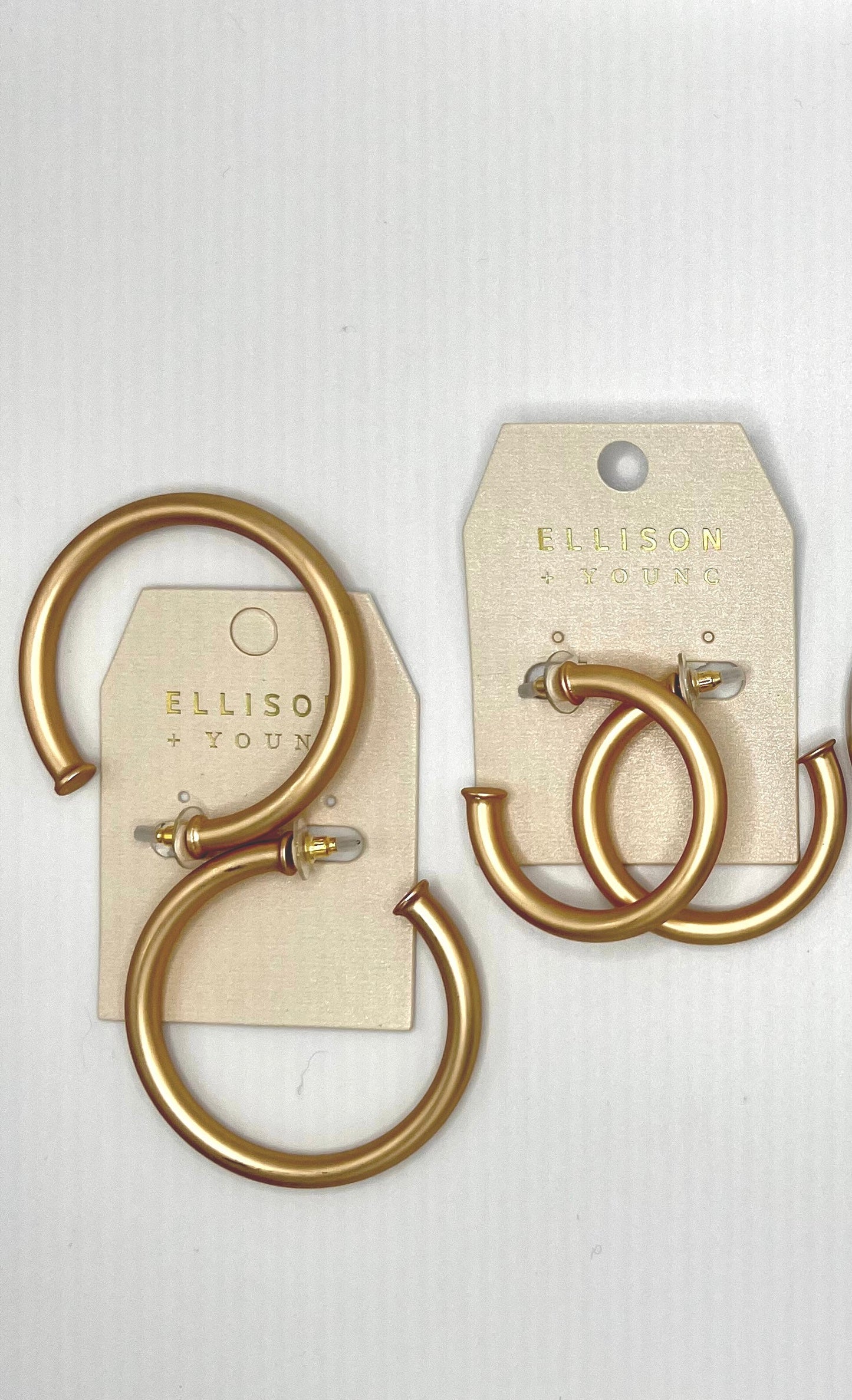 LIGHTWEIGHT TUBE EARRINGS