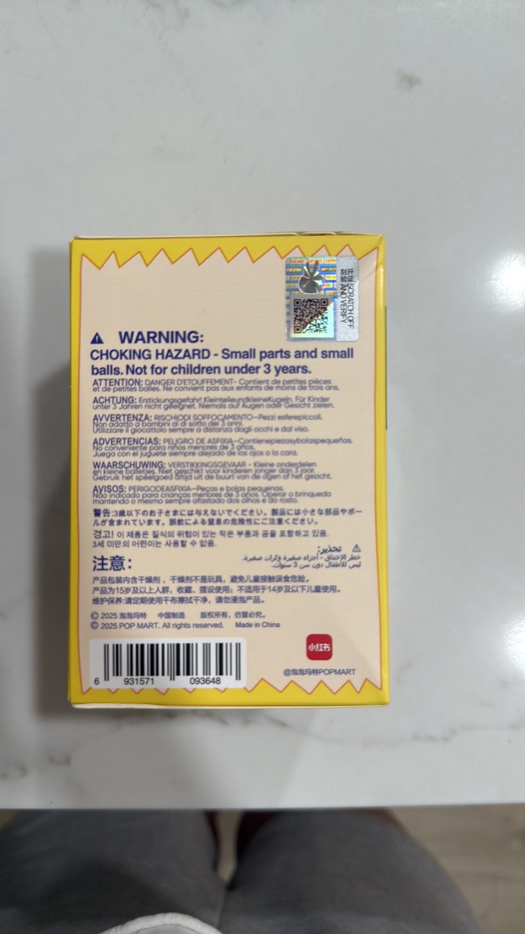 The Monsters, Wacky Mart, Authentic, Unopened, Pop Mart Blond Box