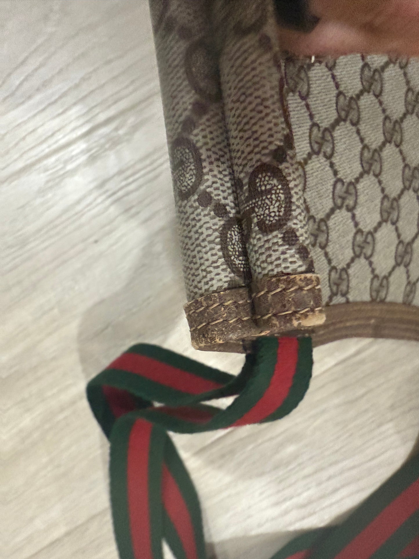 Gucci GG Sherry Line Tote, Vintage, Amazing Condition