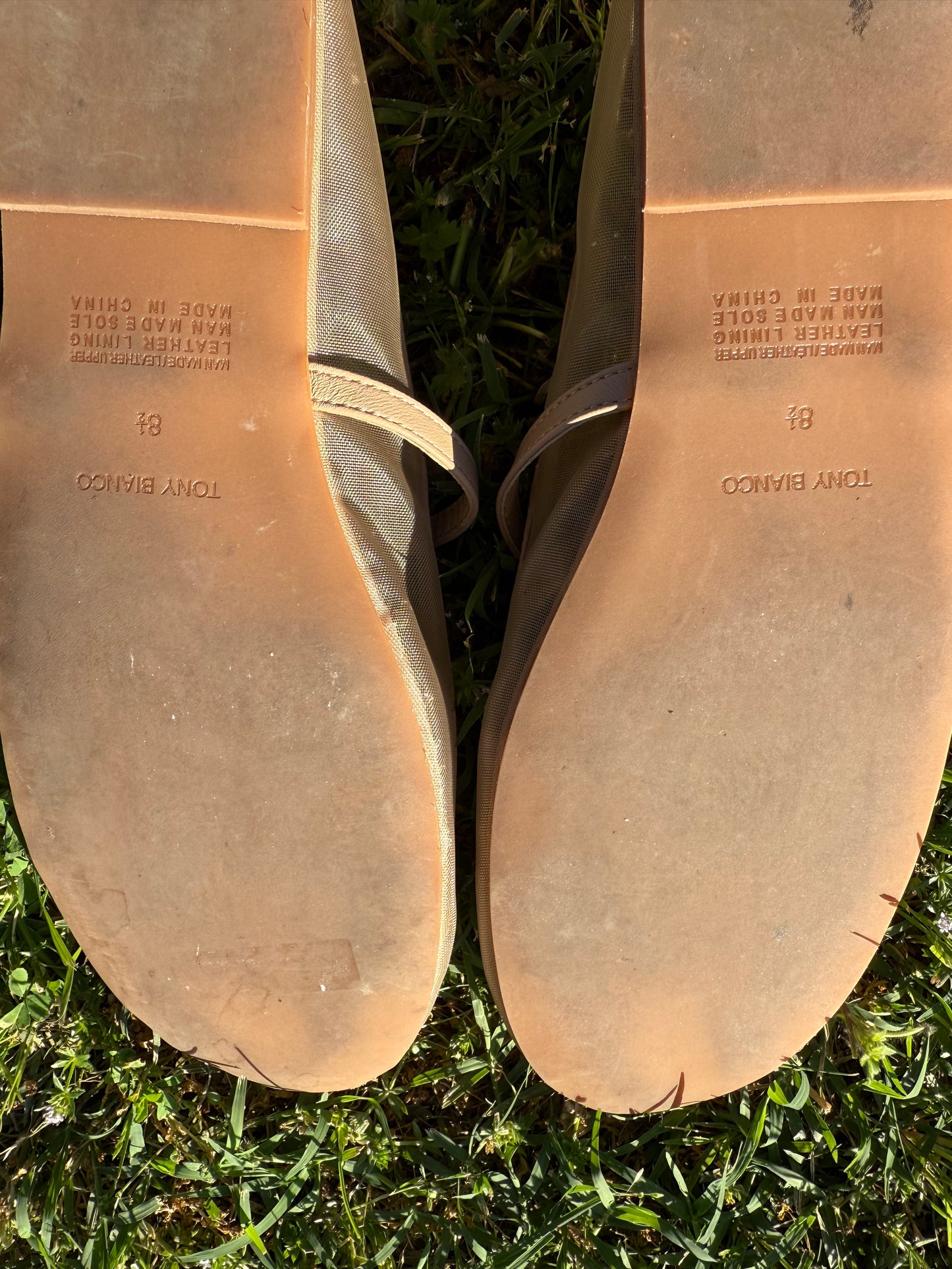 Tony Bianco Melany Flat – Skin Nude Leather