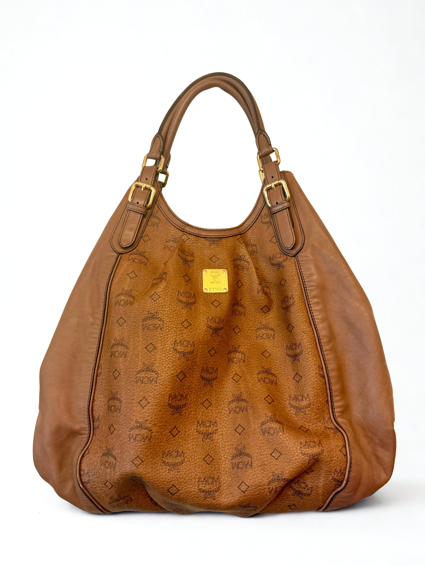 MCM Chocolate Hobo Bag, Authentic, Luxury