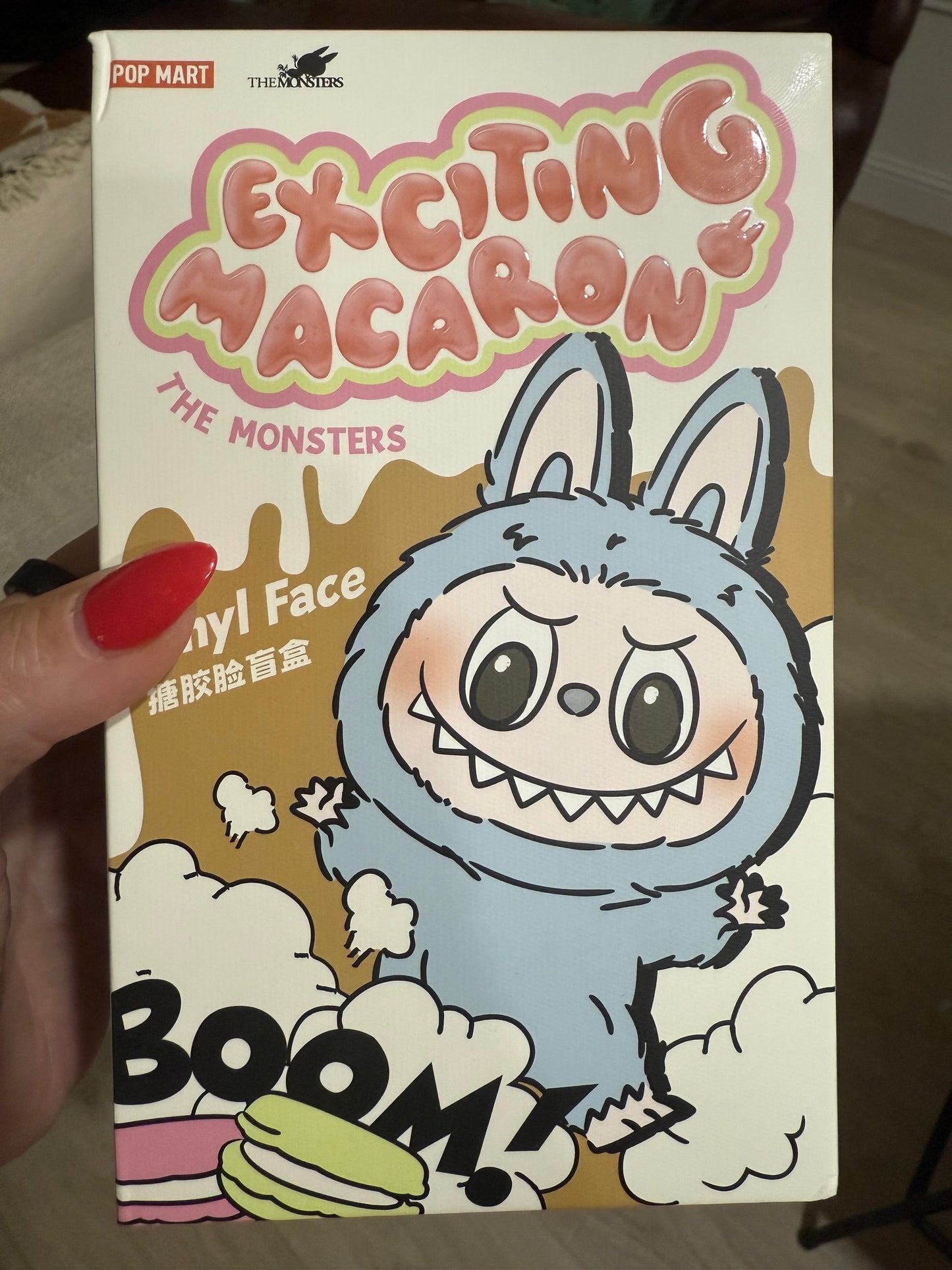 Authentic Exciting Macaron Labubu, Unopened, Pop Mart Blind Box