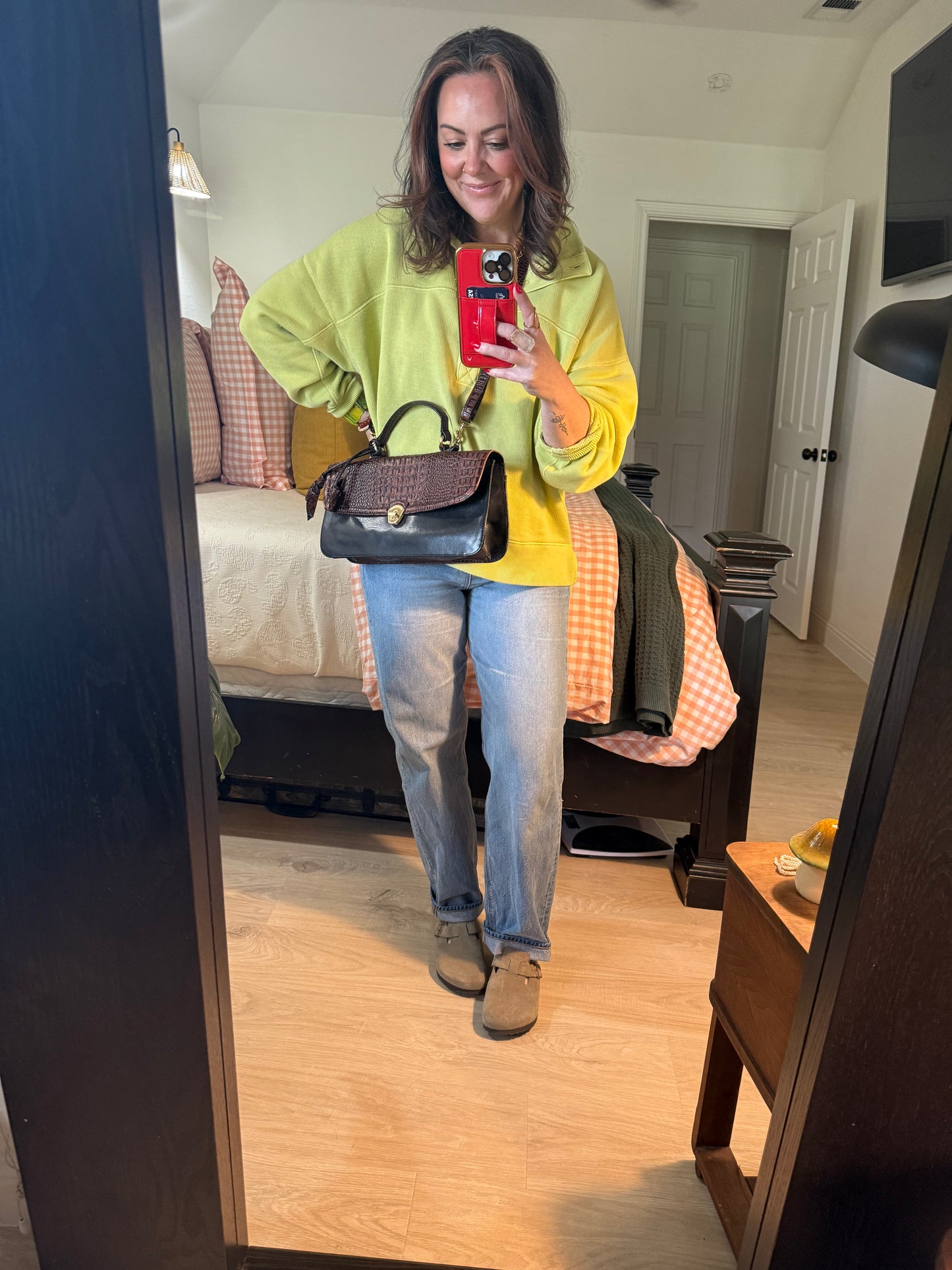 Authentic Brahmin Amata Satchel – Lady Tuscan + Rises Melbourne