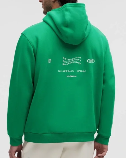 Lululemon Steady State Pullover Hoodie Better Each Day -  Raceway Green