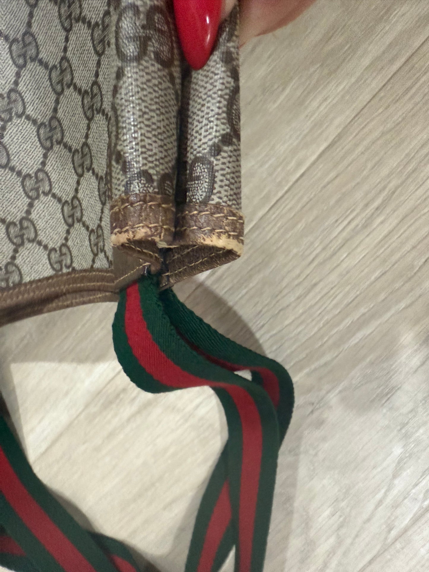 Gucci GG Sherry Line Tote, Vintage, Amazing Condition