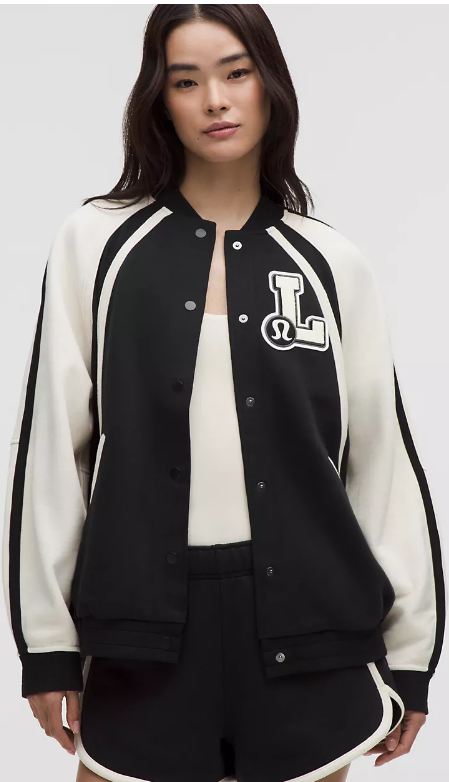 Scuba Oversize Collegiate Jacket *Graphic