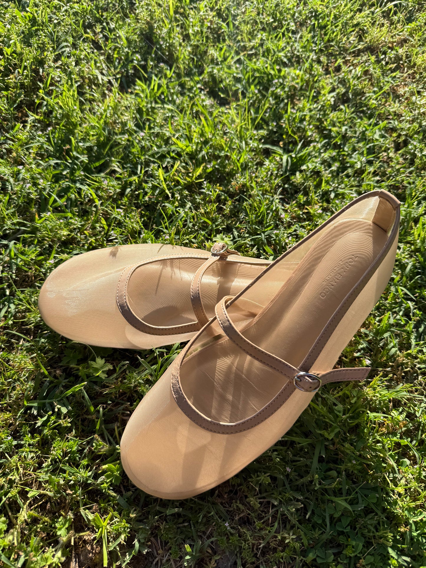 Tony Bianco Melany Flat – Skin Nude Leather