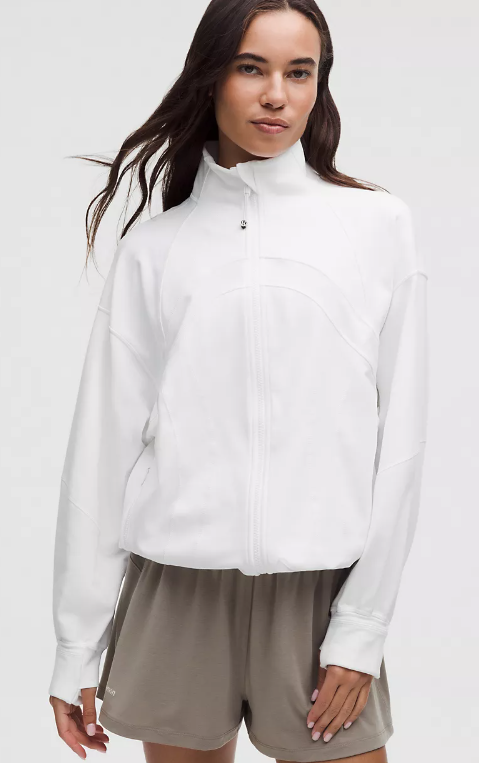 Define Oversized Jacket Luon - White